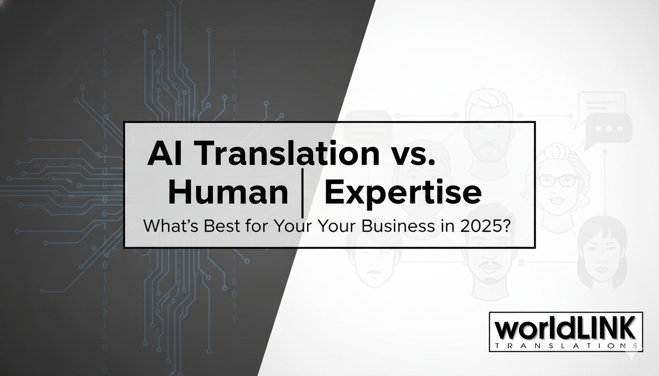 AI Translation vs Human Expertise